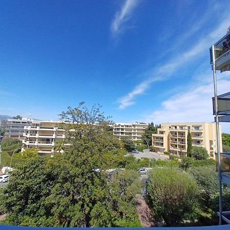 Juan Les Pins Tanit Studio Climatise Vue Sur Mer Piscine Antibes Ngoại thất bức ảnh