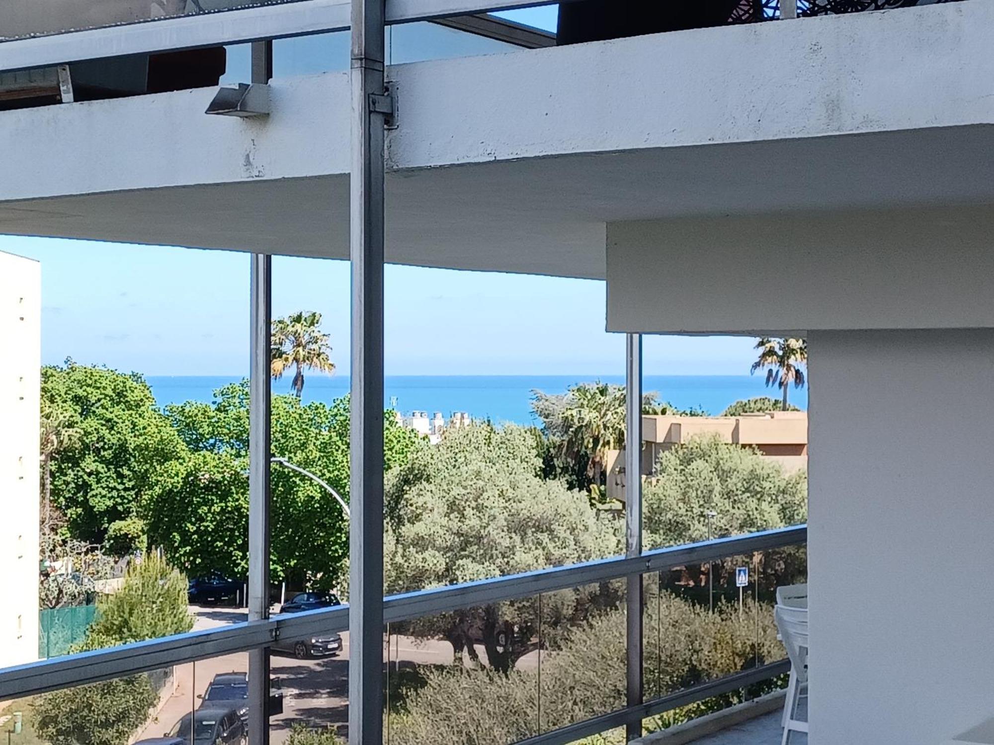 Juan Les Pins Tanit Studio Climatise Vue Sur Mer Piscine Antibes Ngoại thất bức ảnh